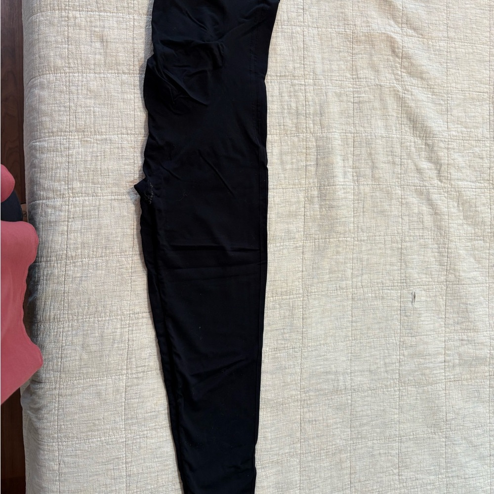 BLANQI Black Textured Leggings